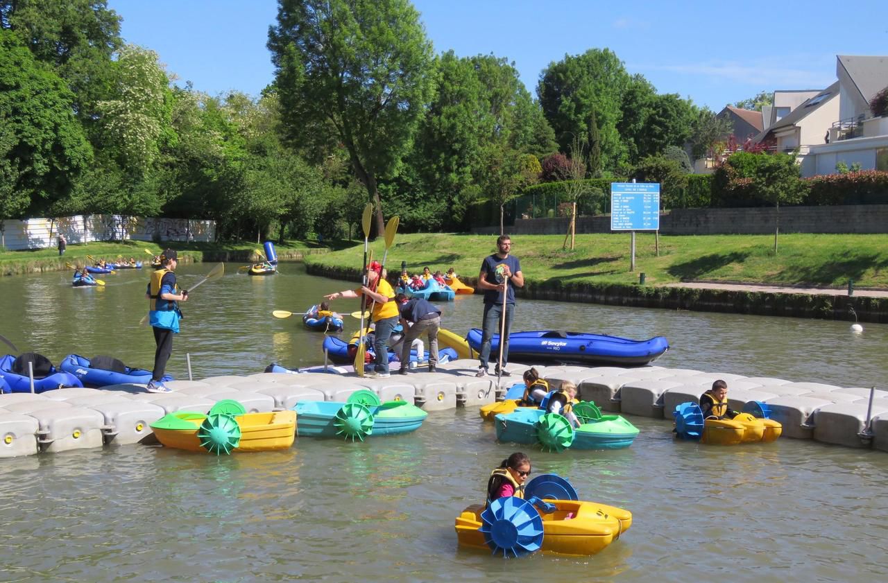 ClayeSouilly des animations nautiques au canal de l’Ourcq Le Parisien ClayeSouilly des animations nautiques au canal de l’Ourcq Le Parisien