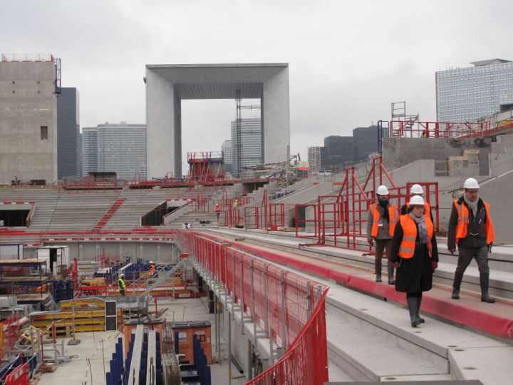 EN IMAGES. 2 ans avant l'ouverture, découvrez l’Arena Nanterre La
