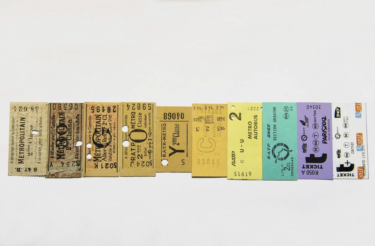 La longue vie des tickets de métro à Paris, de 1900 à 2021 Le Parisien