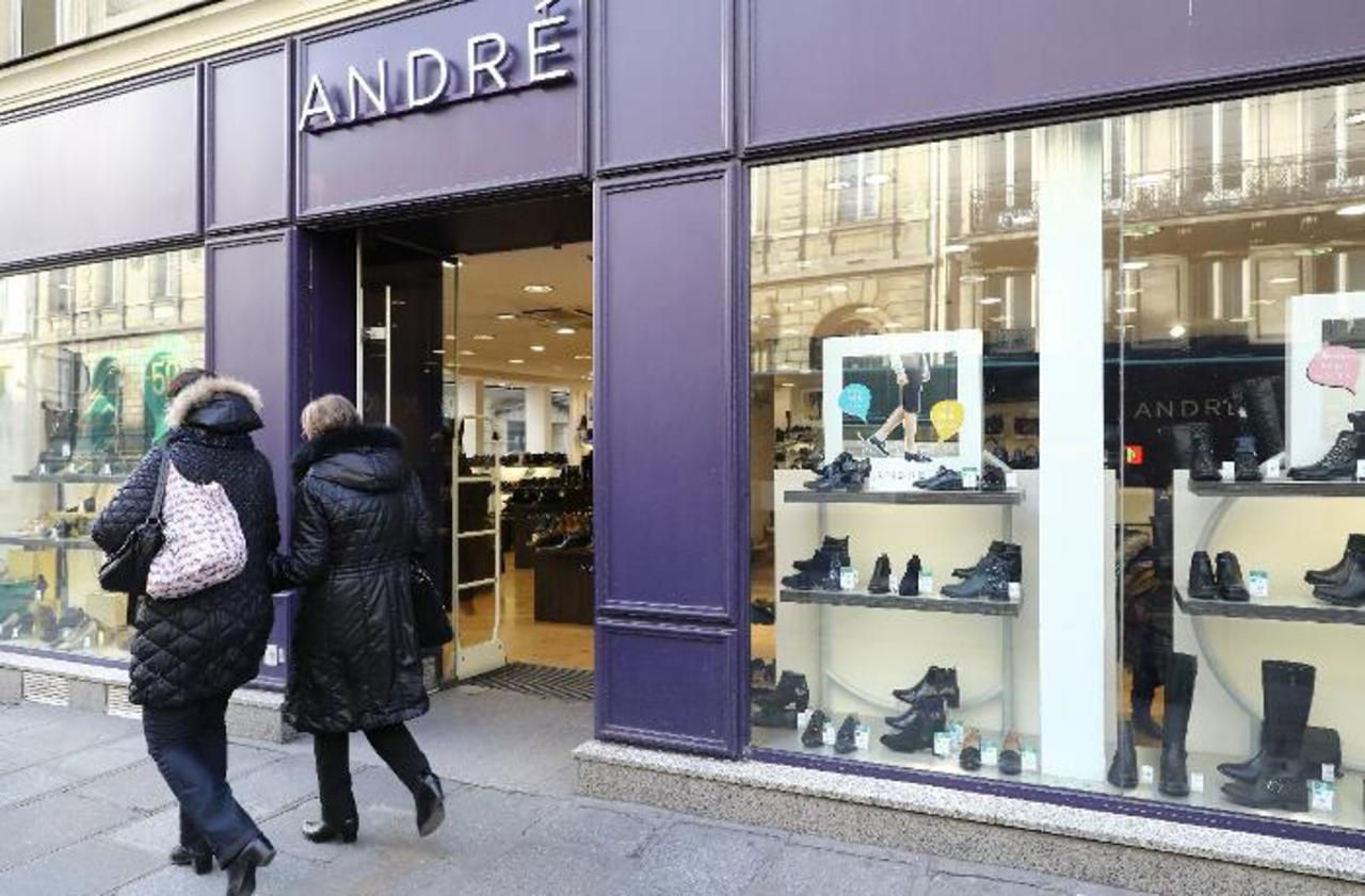 L’enseigne de chaussures André placée en redressement judiciaire Le
