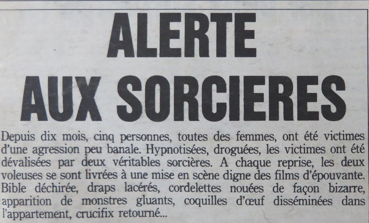 Des sorcières envoûtent leurs victimes - Le Parisien