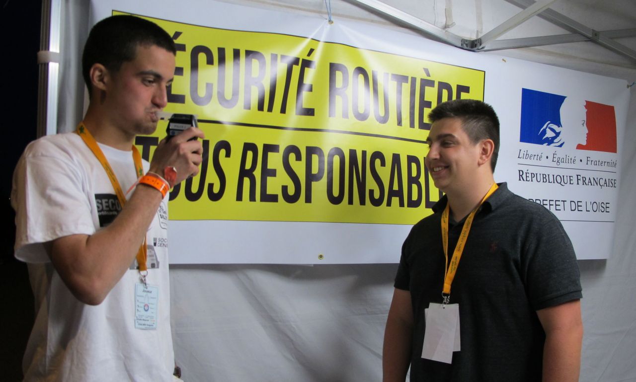 « Boire ou conduire » les étudiants fêtards ont joué le