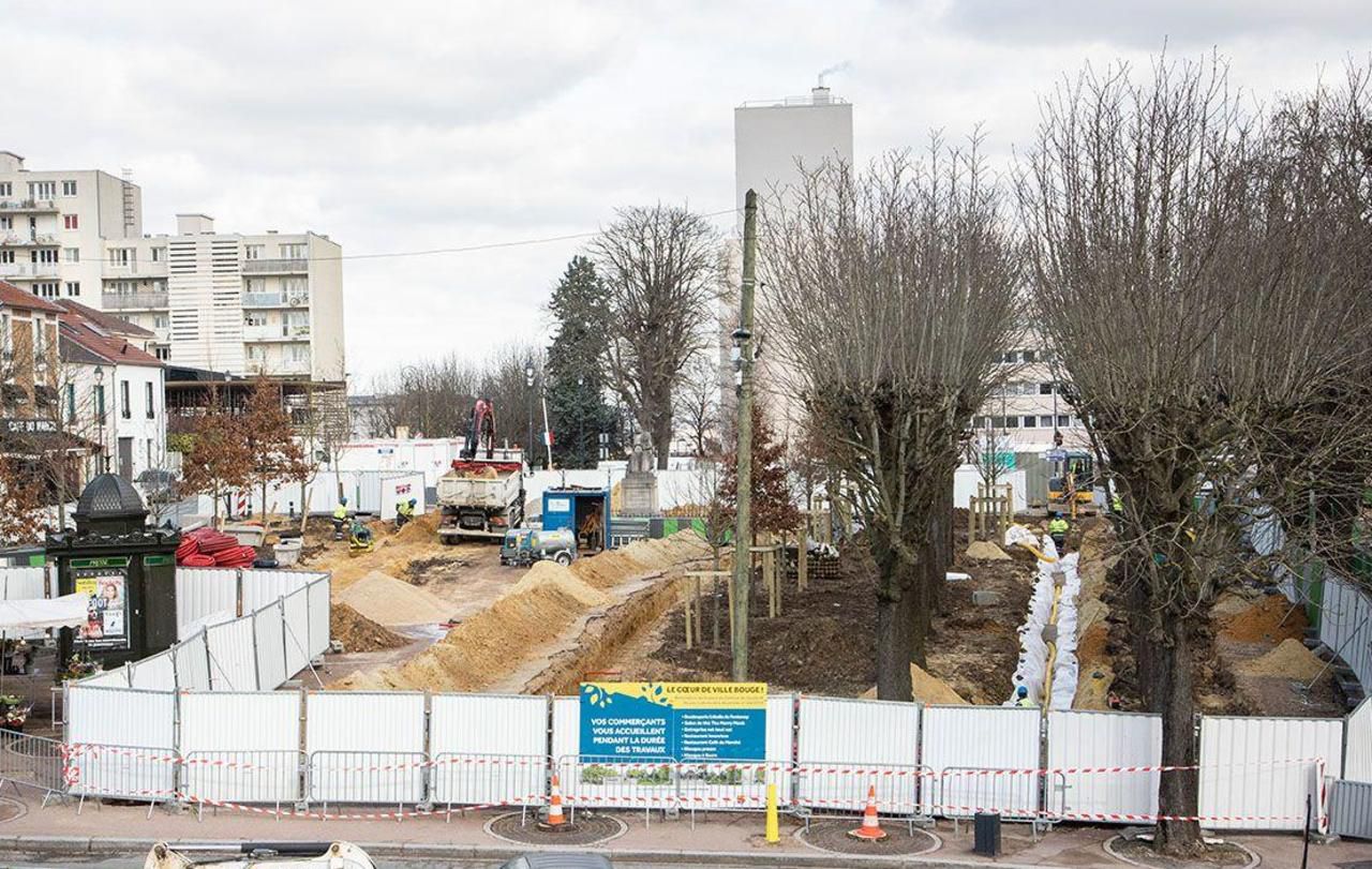 FontenayauxRoses les travaux du centreville entrent dans le dur Le Parisien FontenayauxRoses les travaux du centreville entrent dans le dur Le Parisien