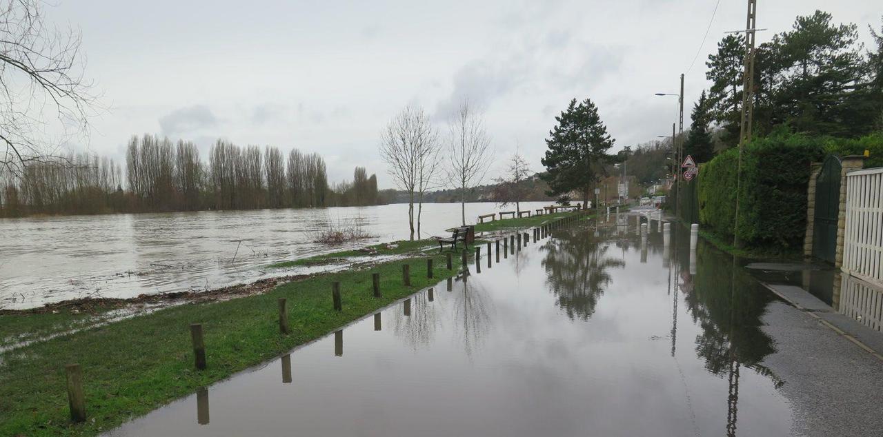 Crue de la Seine : à Herblay et La Frette, des habitants bien préparés - Le  Parisien