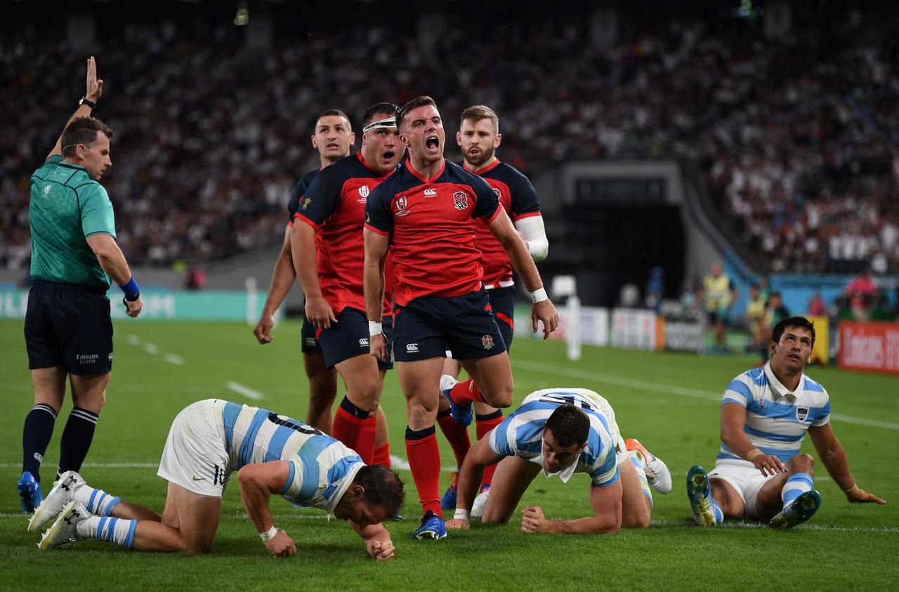Rugby à La Télé Ce Week End Coupe du monde de rugby : l’Angleterre bat l’Argentine et offre un beau