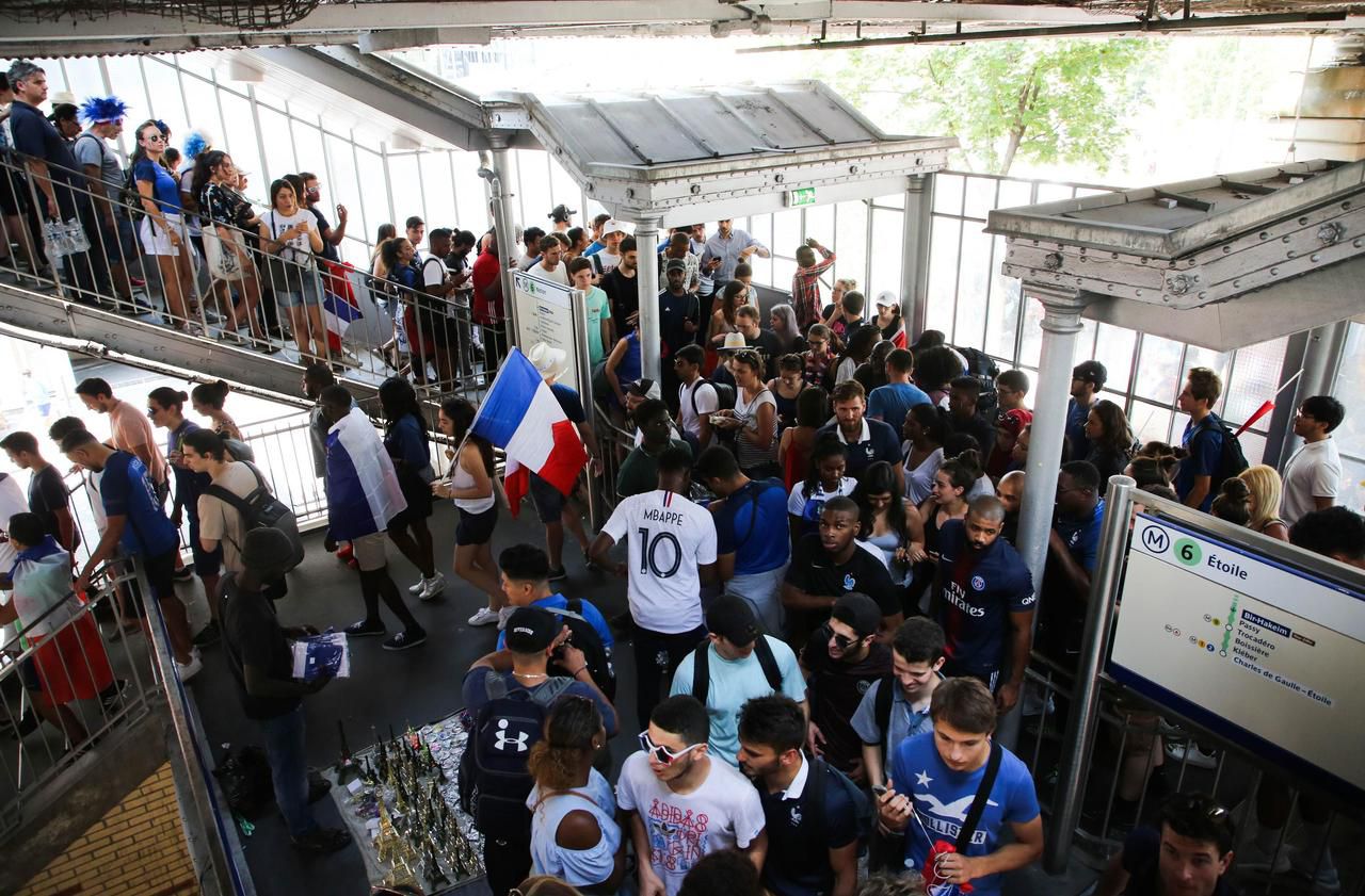 France-Croatie : la température monte dans le métro ...