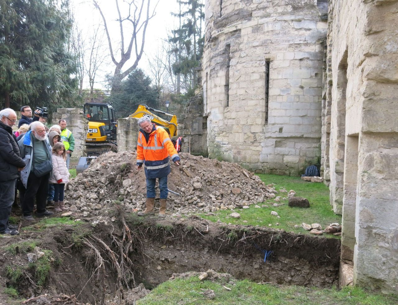 Visite commentée du site de l'Abbaye Le Parisien