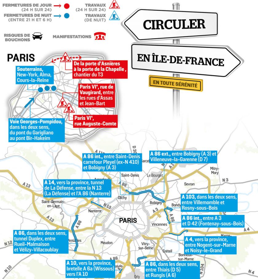 Sytadin Ile De France En Temps Reel