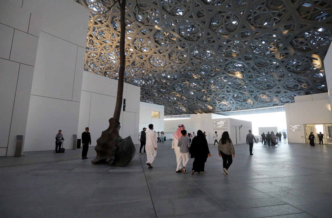Louvre Abu Dhabi 1 an et 1 million de visiteurs Le Parisien