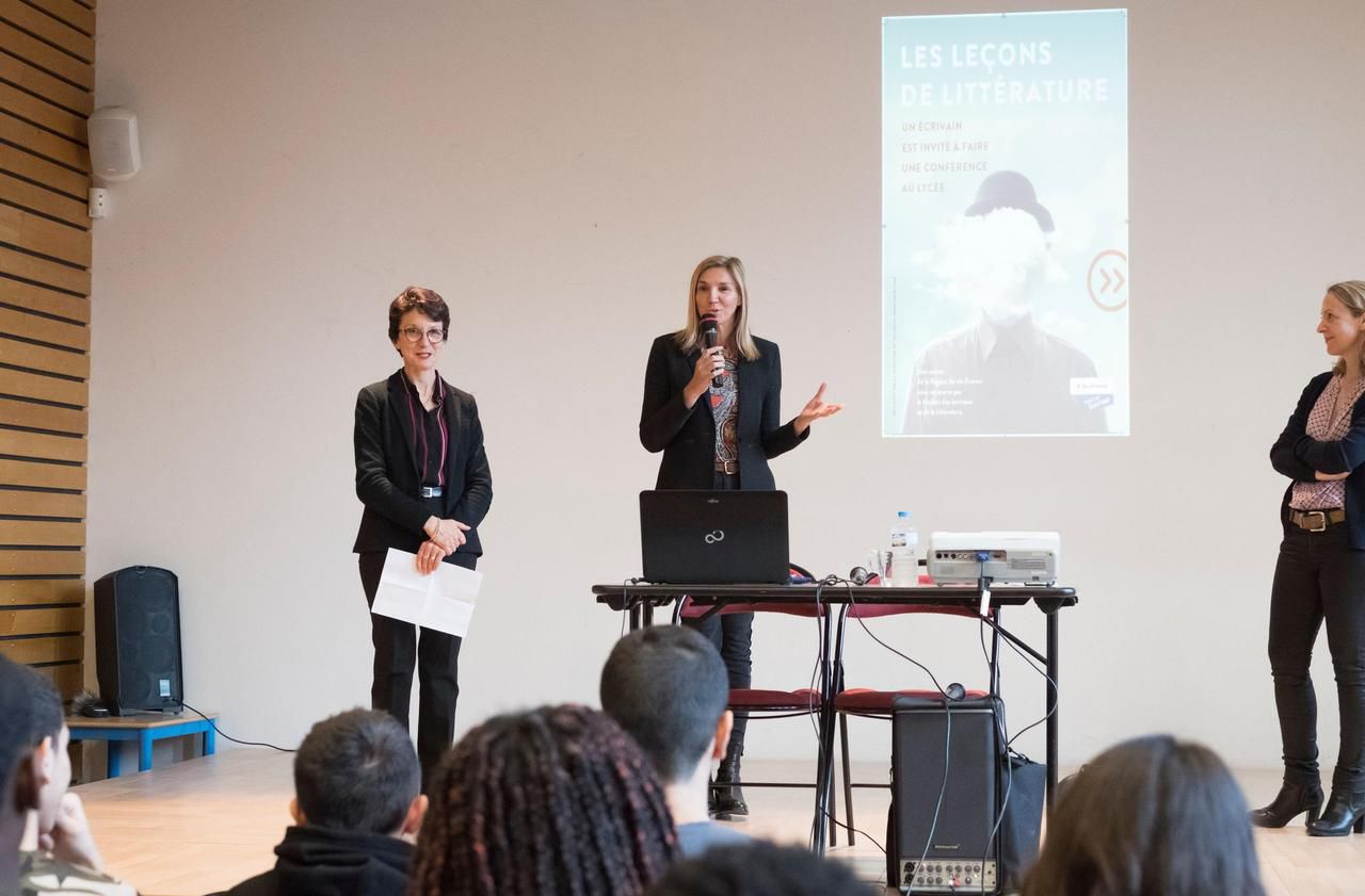 Lycée Michel Ange Villeneuve La Garenne Avis Villeneuve : les lycéens de Michel-Ange prennent une « leçon de littérature  » - Le Parisien
