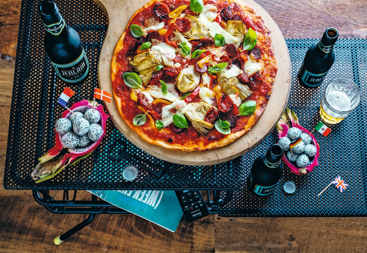 Tuto apéro une pizza à partager Le Parisien