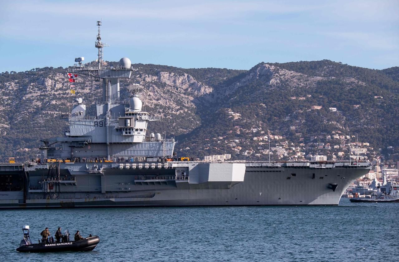 Combien De Porte Avion En France Le porte-avions «Charles-de-Gaulle» repart en mission après plus de 18