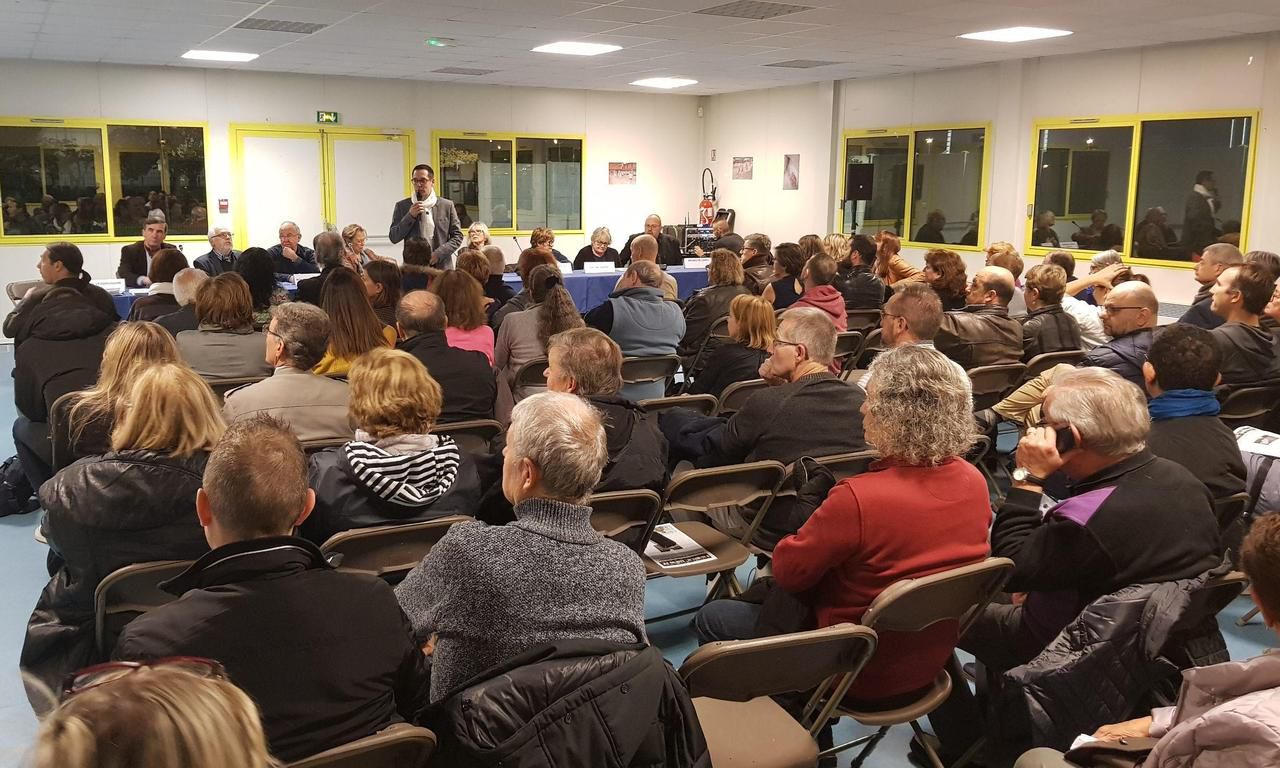 <b></b> Franconville, le 6 novembre 2019. Le maire (LR) Xavier Meli a réaffirmé avec fermeté son opposition au projet d’extension du site de dépôt de bus à Beauchamp.