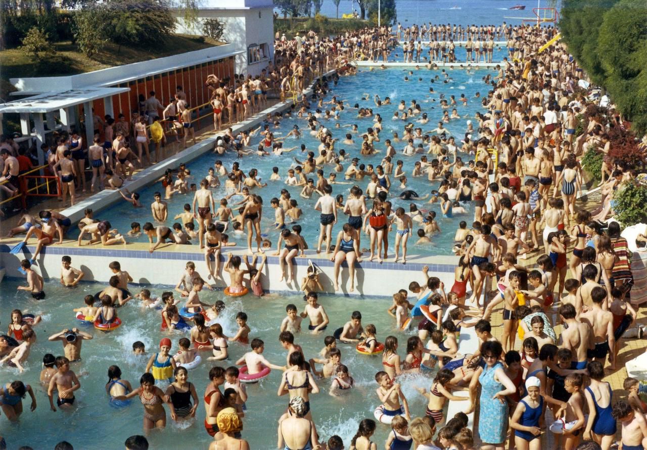 La piscine d'été, c'était la Côte d'Azur à Viry - Le Parisien